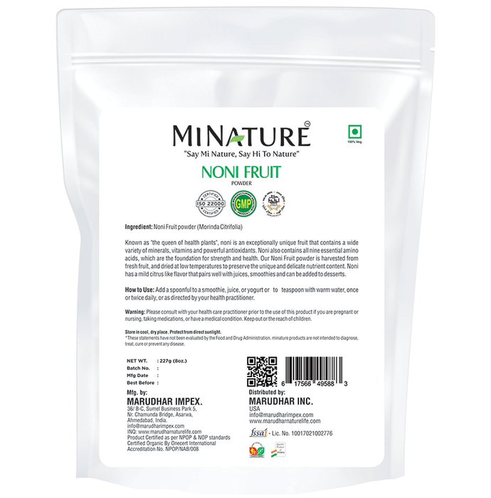 Minature Noni Fruit Powder | Swadesiicart