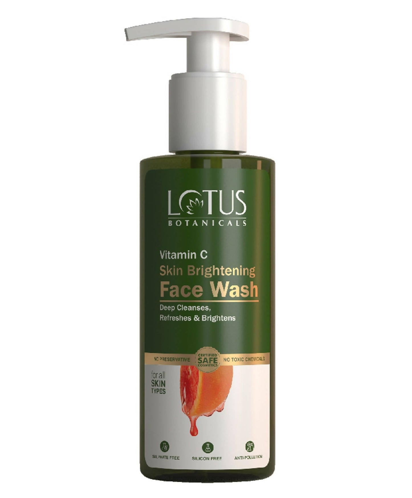 Lotus Botanicals Vitamin C Skin Brightening Face Wash | Swadesiicart