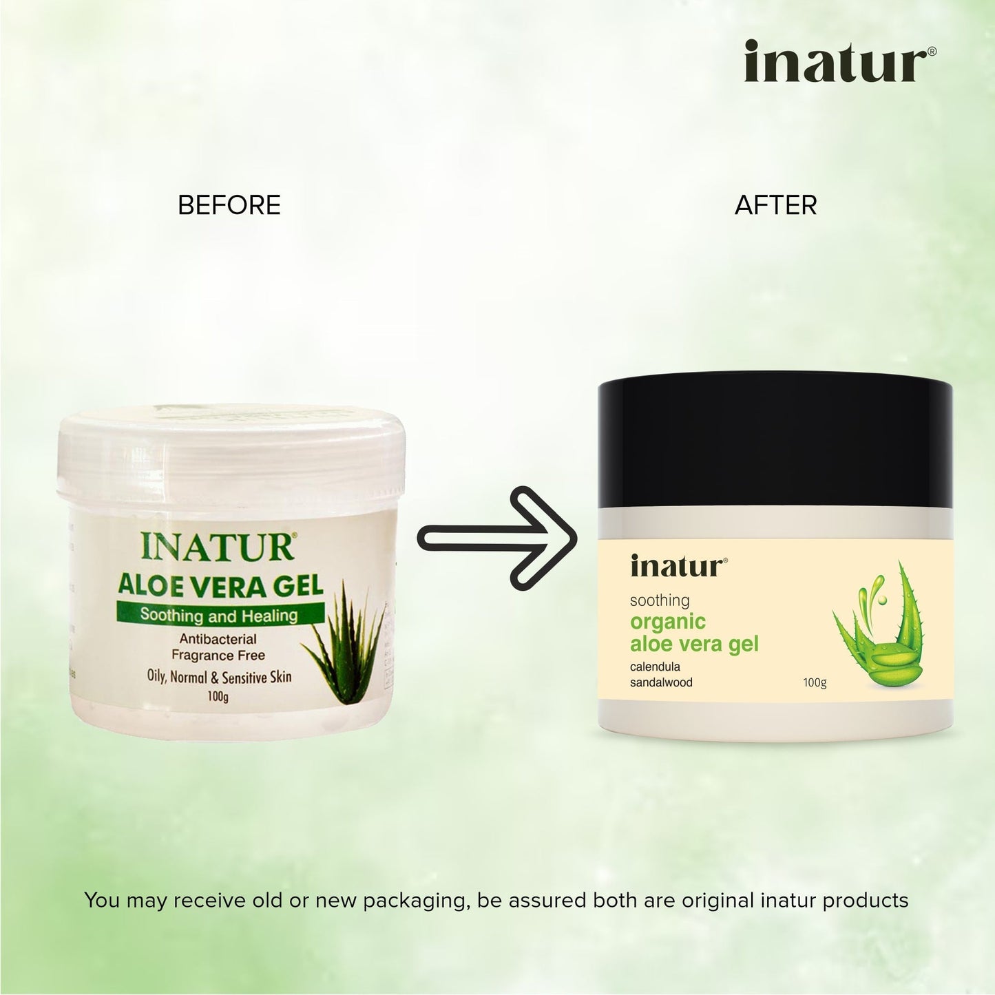 Inatur Aloe vera Gel - Swadesiicart
