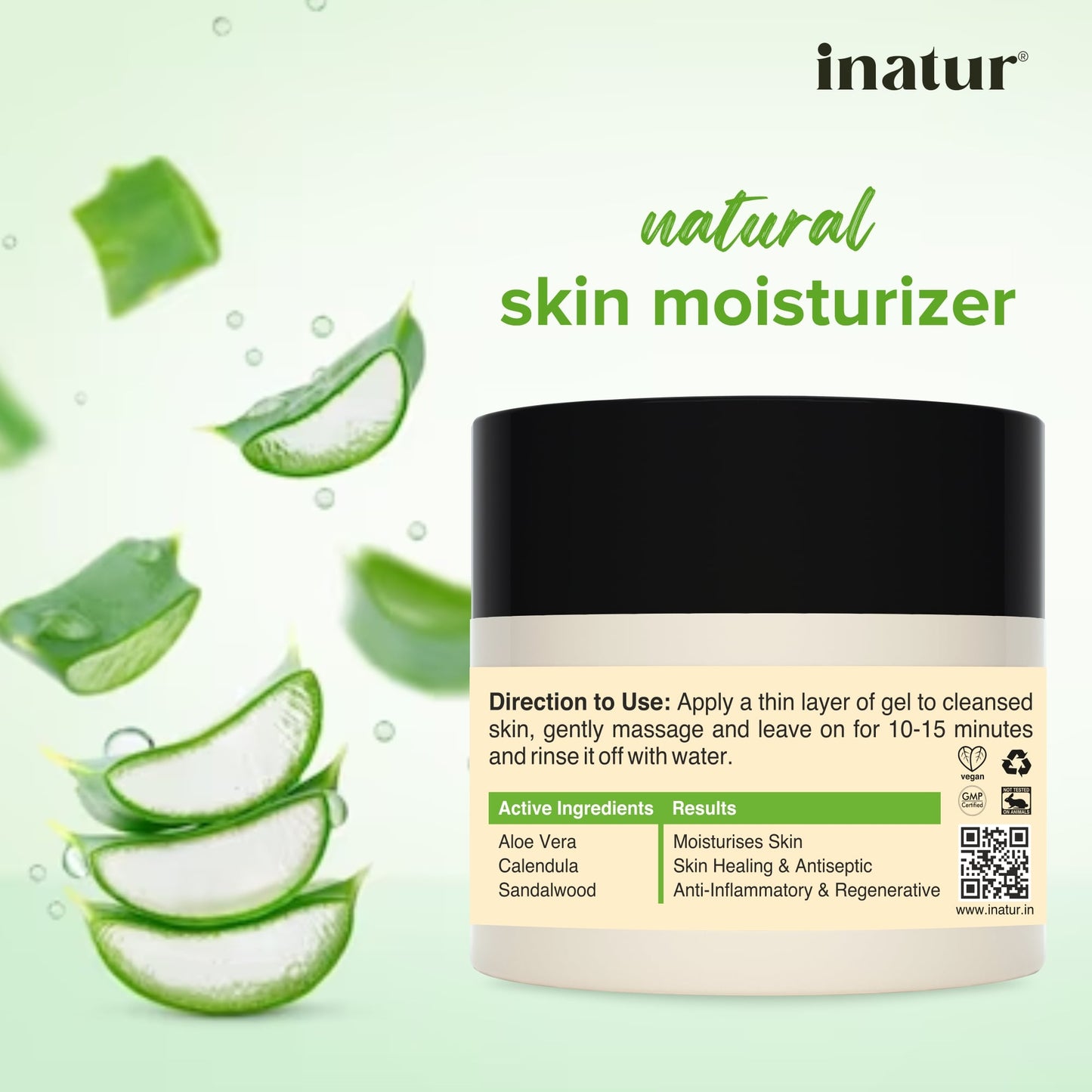 Inatur Aloe vera Gel - Swadesiicart