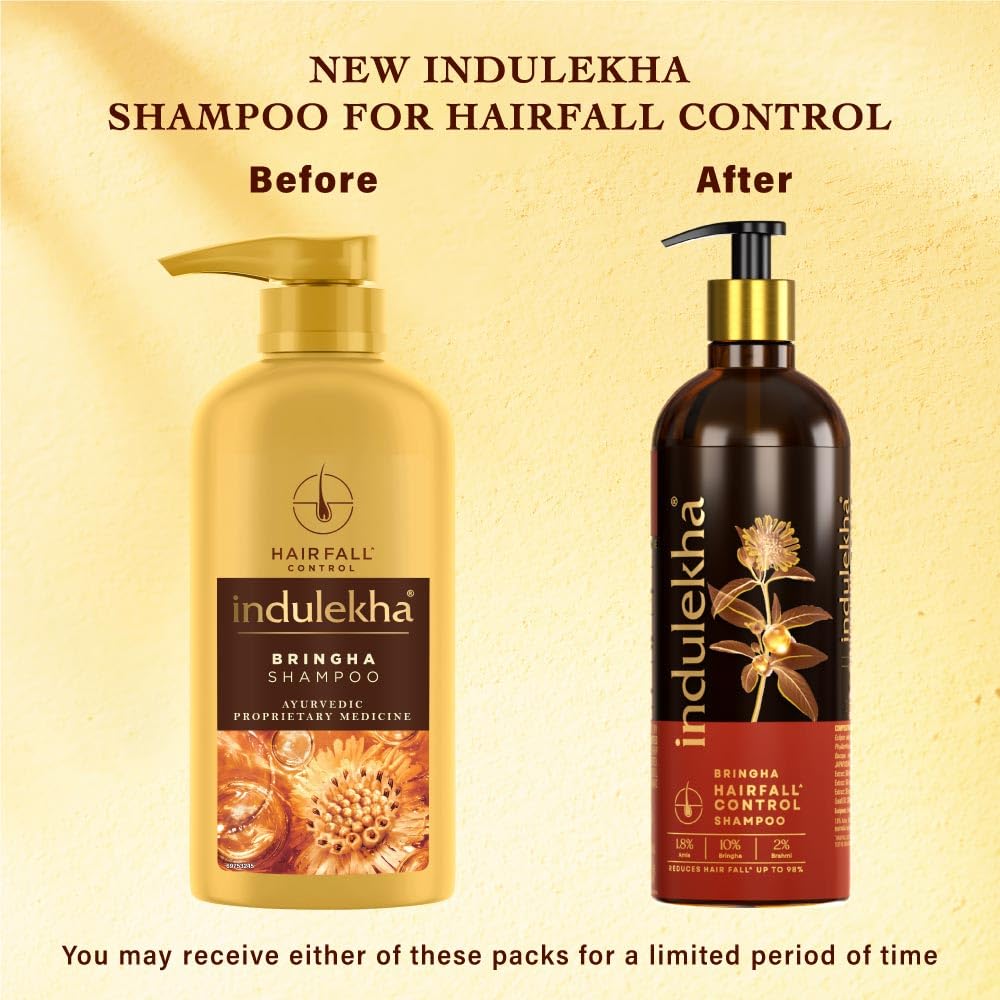 Indulekha Bringha Anti Hair Fall Shampoo | Swadesiicart