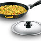 Hawkins Futura Non-stick Frying Pan 26 cm Diameter with Lid 1 L (INF26S) - Swadesiicart