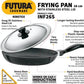 Hawkins Futura Non-stick Frying Pan 26 cm Diameter with Lid 1 L (INF26S) - Swadesiicart