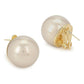 Grey Shine Pearl Studs- Ruby Raang | Swadesiicart