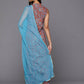 Ahalyaa Women's Traditional wear Kurta Set - Teal Blue | Swadesiicart