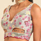 House of Panchhi Grey Organza Sequins and Zarkan embroidery Lehenga choli & Dupatta | Swadesiicart