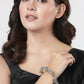 NVR Women's Gold-Polished Stylish Latest Design Multicolor Bracelet - Swadesiicart