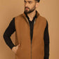 Even Apparels Pure Wool Nehru Jacket - Beige | Swadesiicart