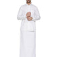 Ramraj Cotton Mens Full Sleeve Formal 100 % Cotton White Shirt | Swadesiicart