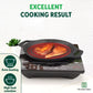 The Indus Valley CASTrong Cast Iron Fish Fry Pan, Pre-seasoned, Nonstick, 100% Pure, Toxin-free, Induction, 22.4/25cm, 1.5kg/2kg