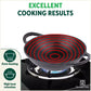 The Indus Valley CASTrong Cast Iron Kadai, Pre-seasoned, Nonstick, 100% Pure, Toxin-free, Spatula, 25.2cm, 2.2L, 2.37kg