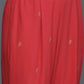 Ahalyaa Women's Traditional Wear Co-ods - Red - Swadesiicart