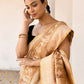 Joban Fashion Olive Pure Katan Pure Handloom Banarasi Silk Saree | Swadesiicart