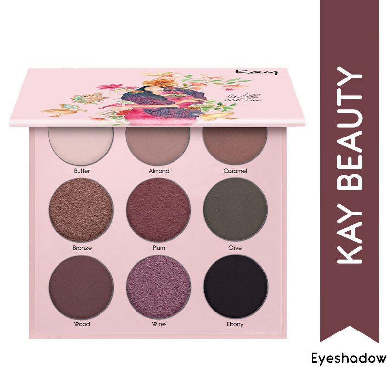 Kay Beauty By Katrina Kaif Eyeshadow Palette - Wild and Free | Swadesiicart