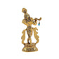 Purestory Lord Krishna Metal Statues Playing Flute - Swadesiicart