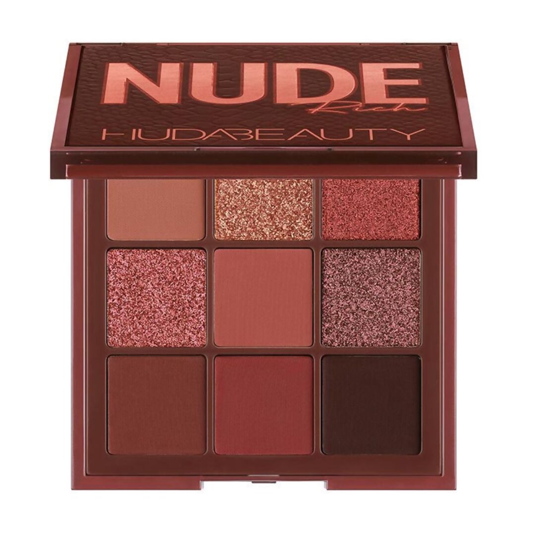 Huda Beauty Nude Obsessions Mini Eyeshadow Palette - Rich | Swadesiicart