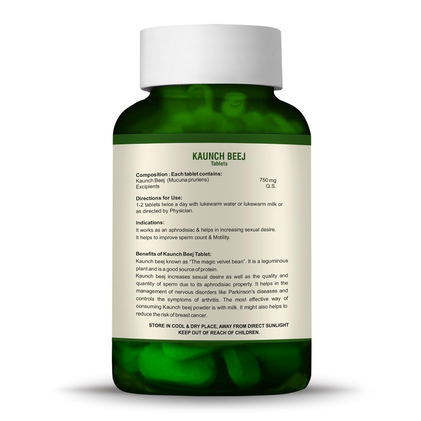 Bio Resurge Life Kaunch Beej Tablets - Swadesiicart