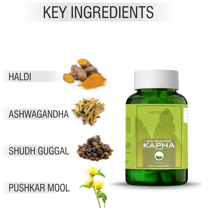 Bio Resurge Life Kapha Care Tablets | Swadesiicart