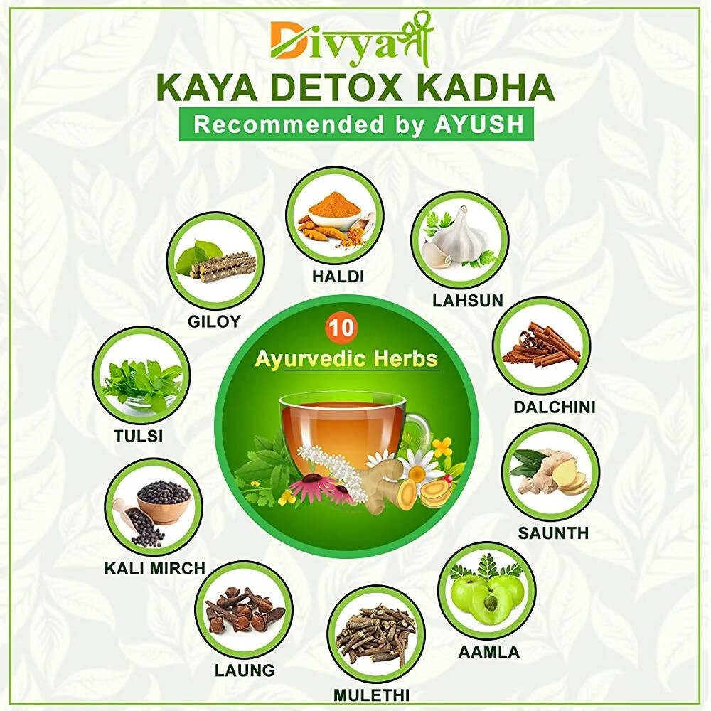 Divya Shree Kaya Detox Immunity Booster Kwath Powder | Swadesiicart