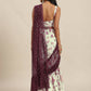 Ahalyaa Cream & Maroon Colour Floral Printed Co-ord Sets - Swadesiicart