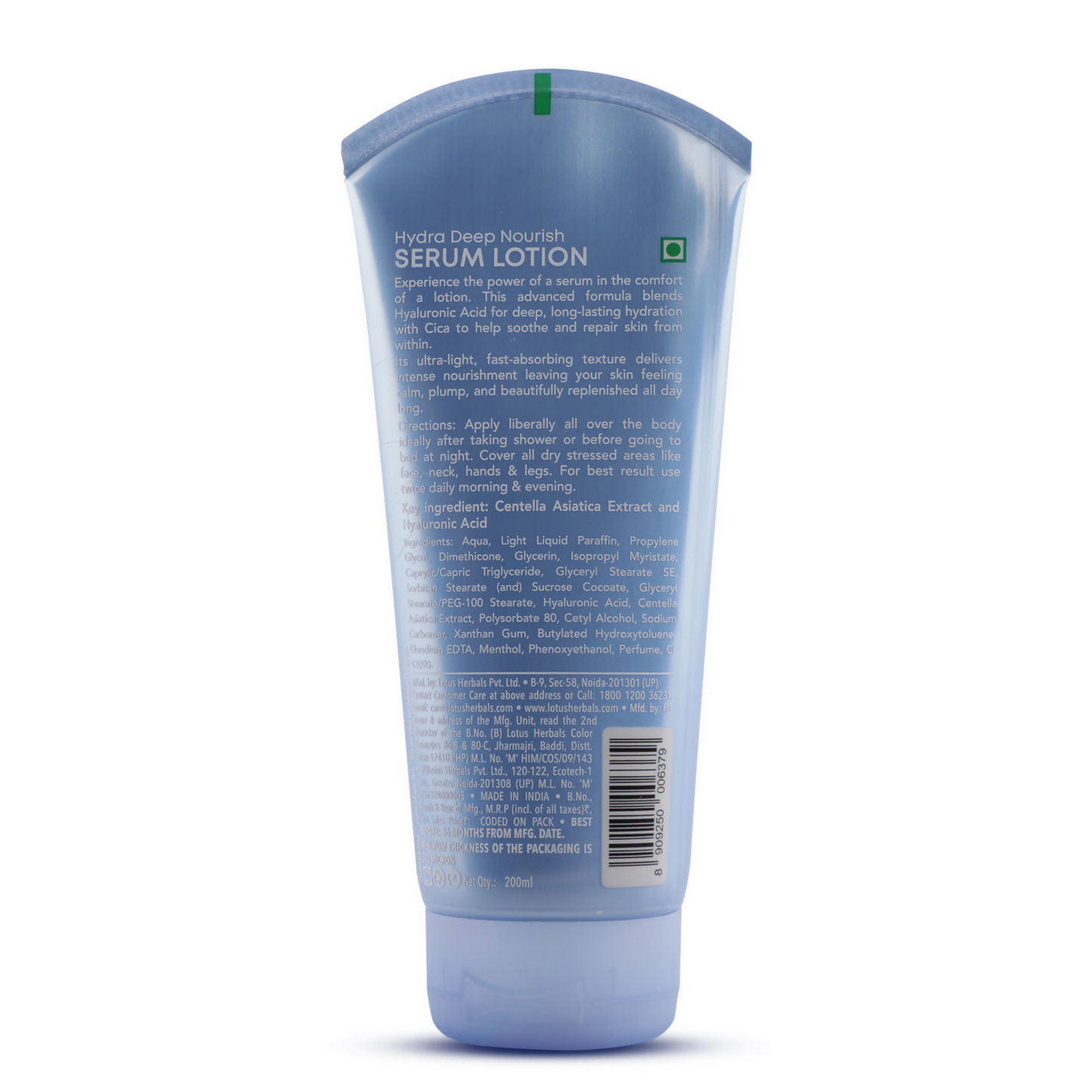 Lotus Herbals Hydra Deep Nourish Serum Lotion - Swadesiicart