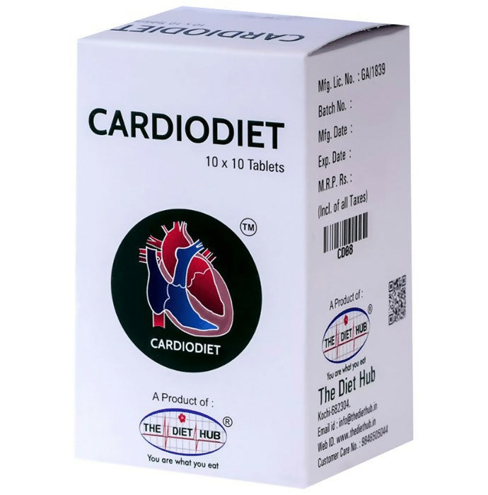 The Diet Hub Cardiodiet Tablets | Swadesiicart