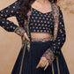 Anaita Black Chinon Readymade Suit with Heavy Embroidery & Sequence Work