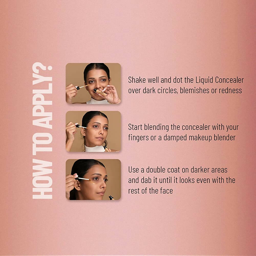 Swiss Beauty Liquid Concealer - 06 Clair Moyen - Swadesiicart