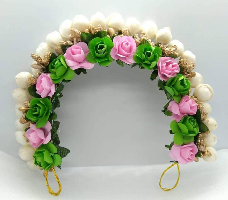 Beautiful Multicolor Rose Gold Gajra