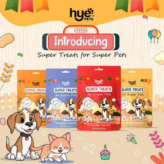 Hye Pets Super Treats For Super Pets – Freeze Dried Treats Made With Goat Milk, Pumpkin & Banana - Swadesiicart