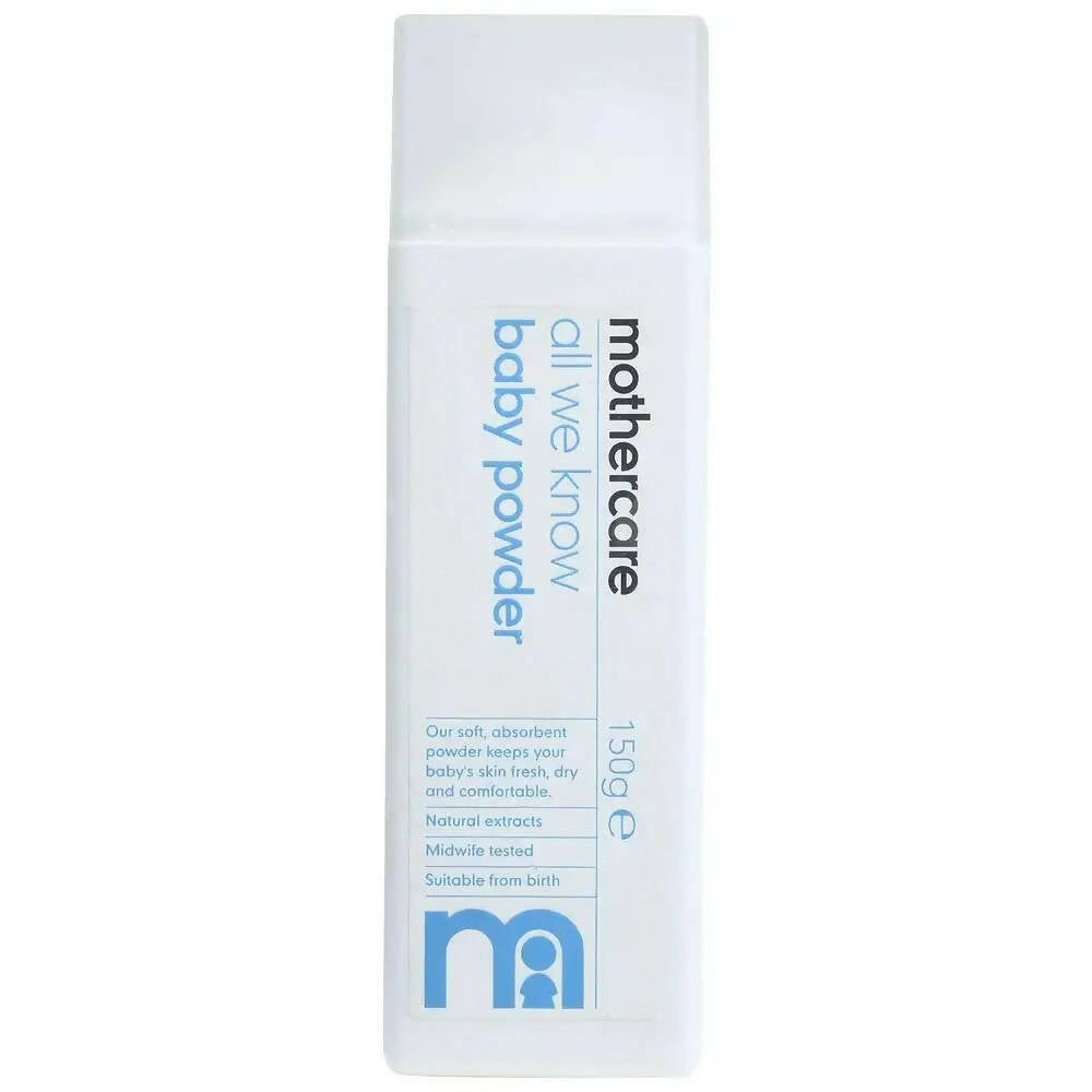 Mothercare All We Know Baby Powder - Swadesiicart