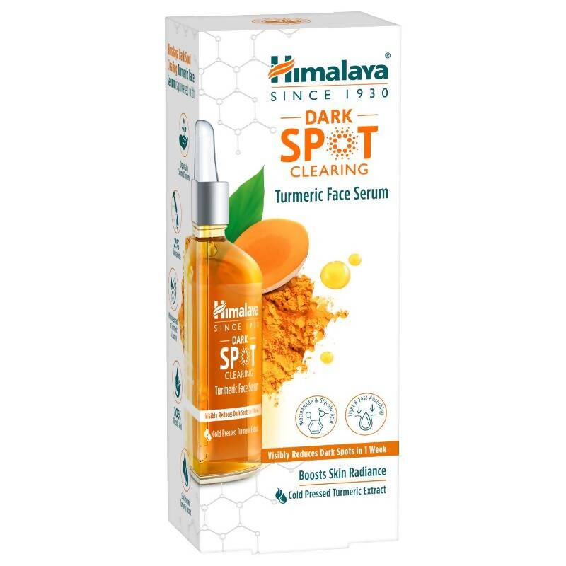 Himalaya Dark Spot Clearing Turmeric Face Serum - Swadesiicart
