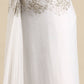 Ahalyaa Women's Traditional Semi Stitch Saree - White | Swadesiicart