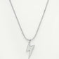 NVR Men Silver Plated Flash Pendent With Chain | Swadesiicart