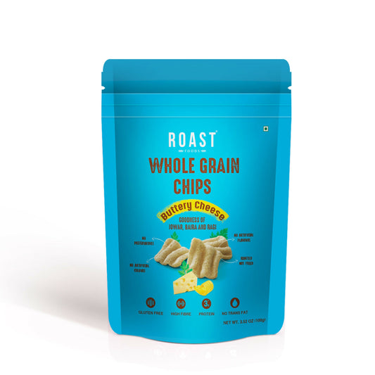 Roast Foods Whole Grain Chips Buttery Cheese | Swadesiicart