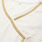 Ahalyaa Women's Traditional wear Ethnic Dress - Off White | Swadesiicart