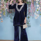 Joban Fashion Navy Blue Coord Set with inner - Swadesiicart