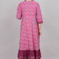 House of RP Women's Pink Cotton Kurta & Dupatta Set | Swadesiicart