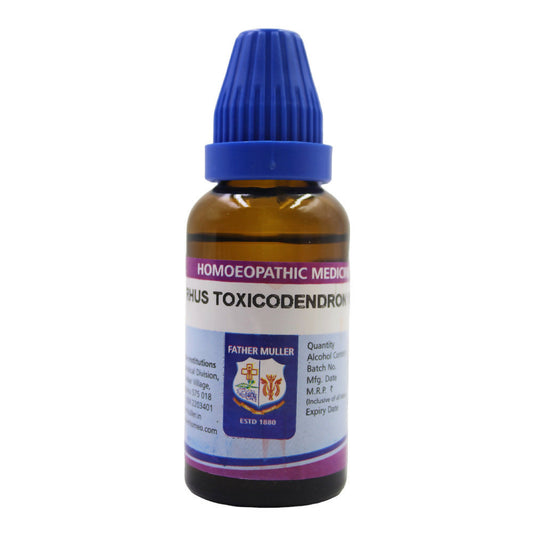 Father Muller Rhus Toxicodendron Dilution - Swadesiicart