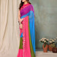 Aafreen Partywear Designer Multi Georgette Fancy Saree