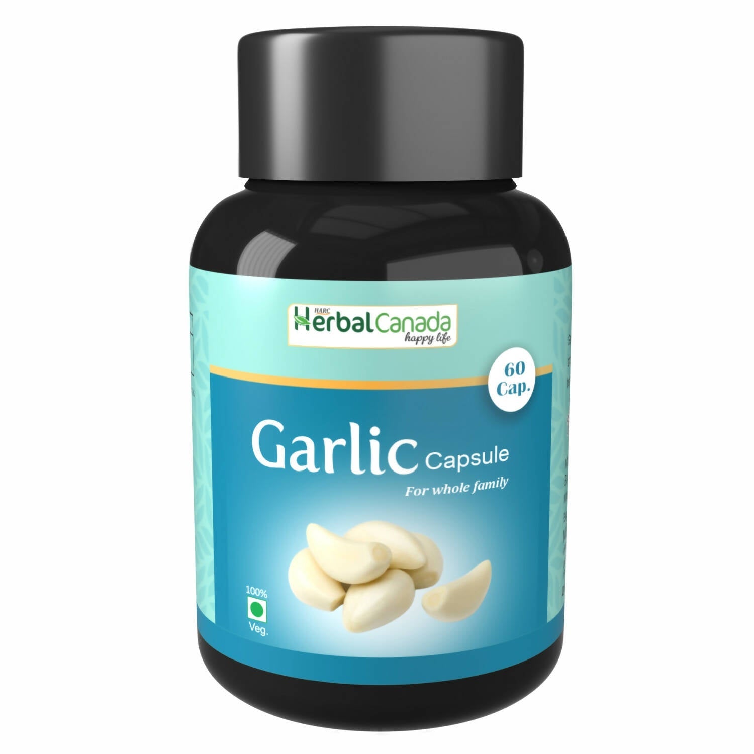 Herbal Canada Garlic Capsules - Swadesiicart