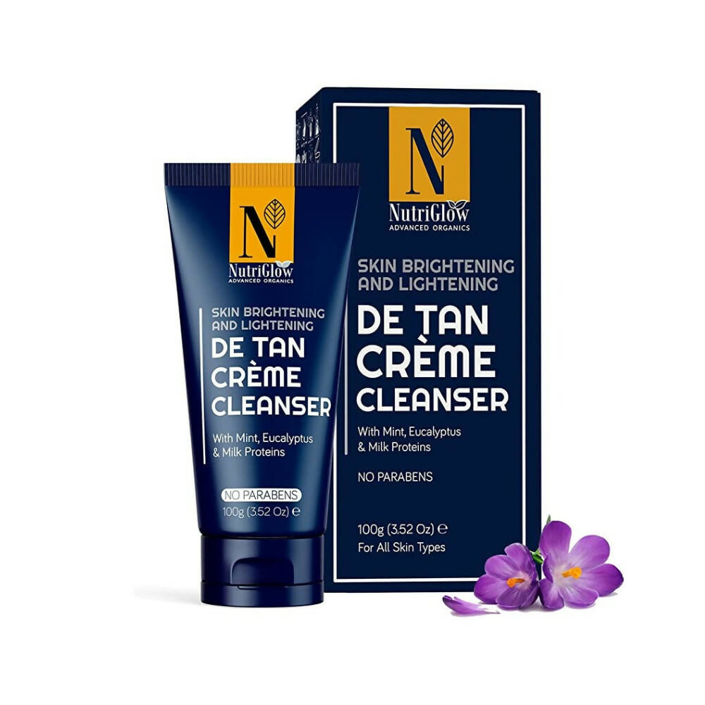NutriGlow Advance Organics De Tan Cream Cleanser - Nutriglow Cosmetics