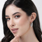 NVR Women Gold-Toned Leaf Shaped Drop Earrings | Swadesiicart