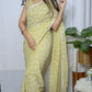 Vamsee Patangiyu Magenta Georgette Saree - Swadesiicart