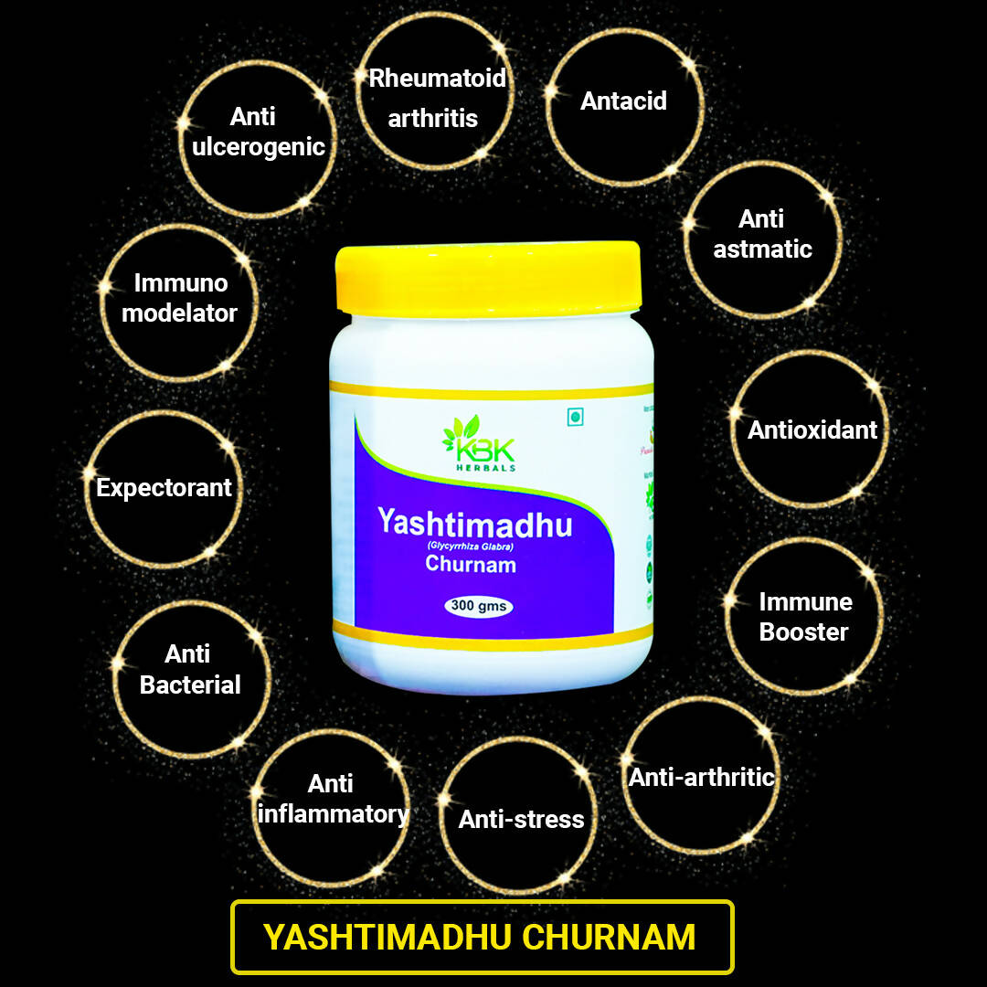 KBK Herbals Yashtimadhu Churnam - Swadesiicart