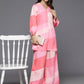 Ahalyaa Women's Traditional Wear Co-ods - Pink