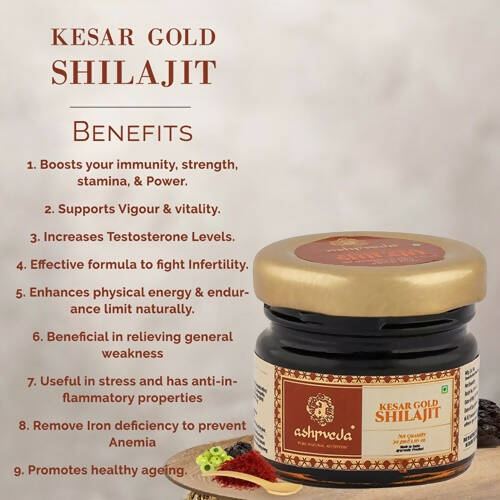 Ashpveda Kesar Gold SJ | Swadesiicart
