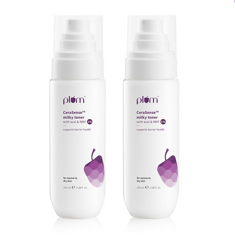 Plum CeraSense TM Milky Toner For Barrier Repair & Hydration - Swadesiicart