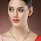 NVR Women's Gold-Polished Mangalsutra | Swadesiicart