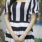 Aayaa Designer Printed One Piece Dress - Multi Color